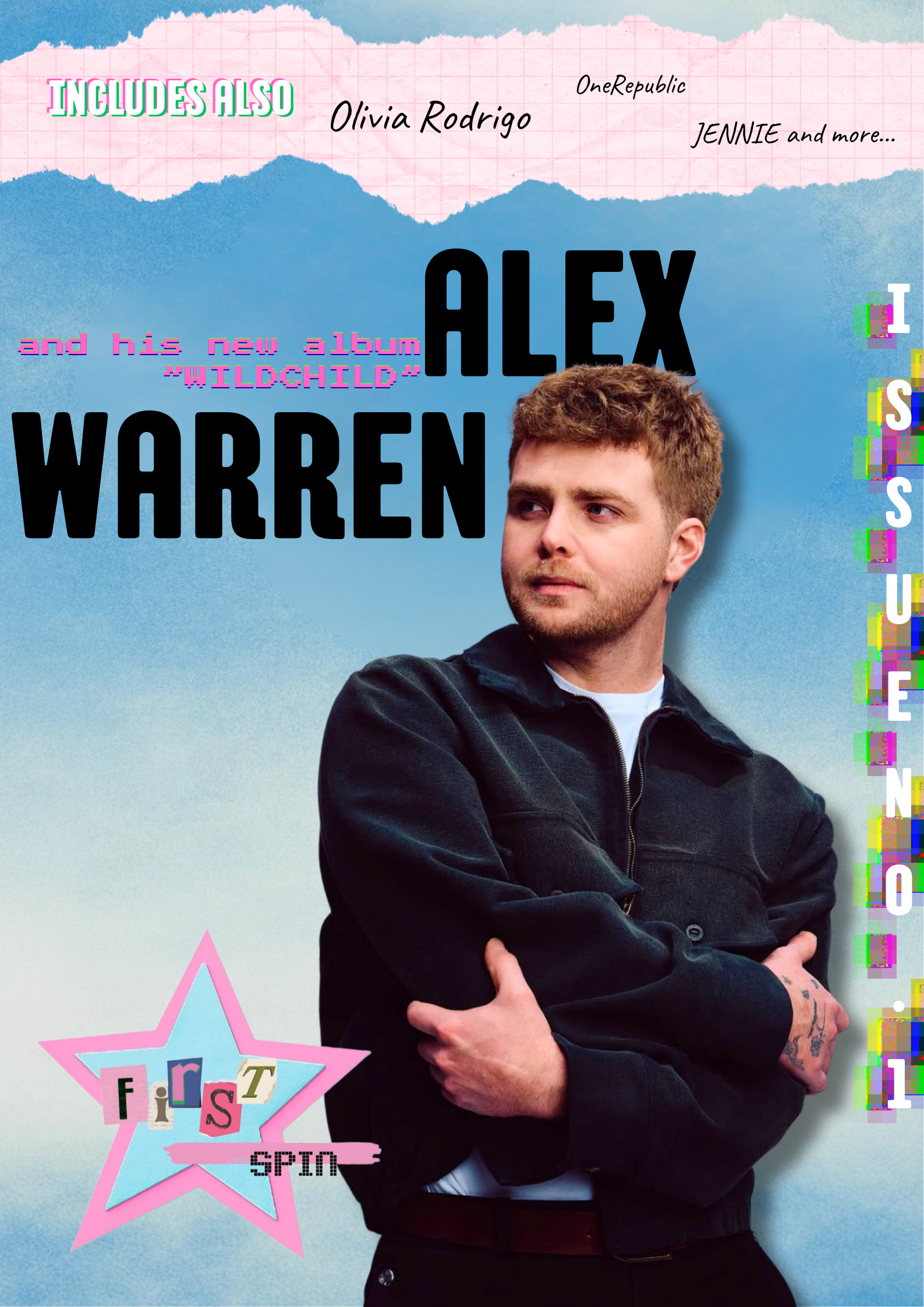 Issue N. 01 Cover - Alex Warren